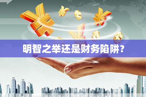 荔城明智之举还是财务陷阱？