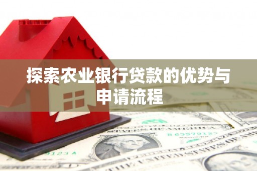 大英探索农业银行贷款的优势与申请流程