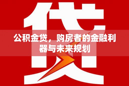 崖州公积金贷，购房者的金融利器与未来规划