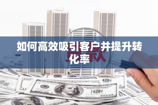 海晏如何高效吸引客户并提升转化率