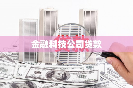 塔什库尔干塔吉克金融科技公司贷款
