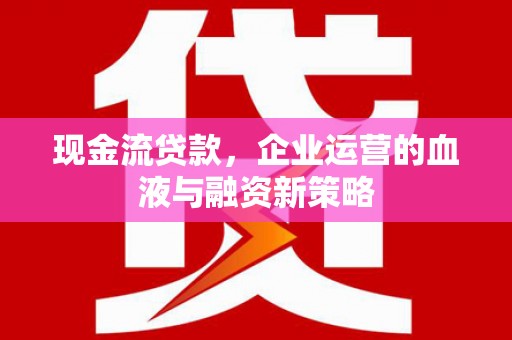 海东现金流贷款，企业运营的血液与融资新策略