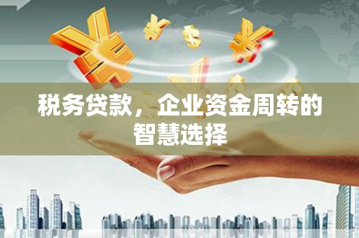青羊税务贷款，企业资金周转的智慧选择