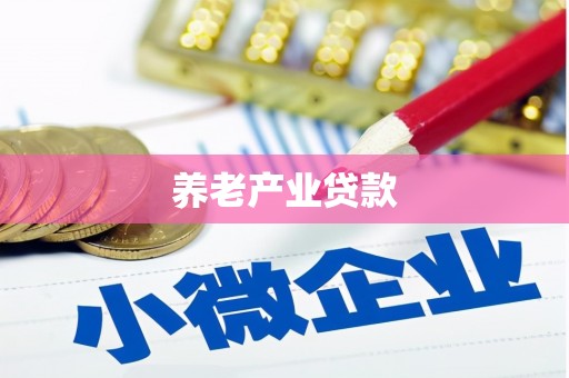 金塔养老产业贷款