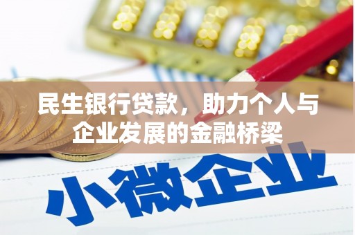 芦淞民生银行贷款，助力个人与企业发展的金融桥梁