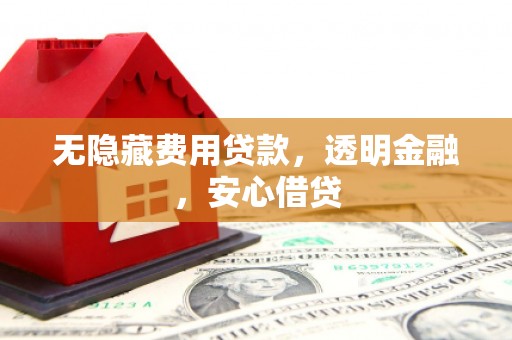 名间无隐藏费用贷款，透明金融，安心借贷
